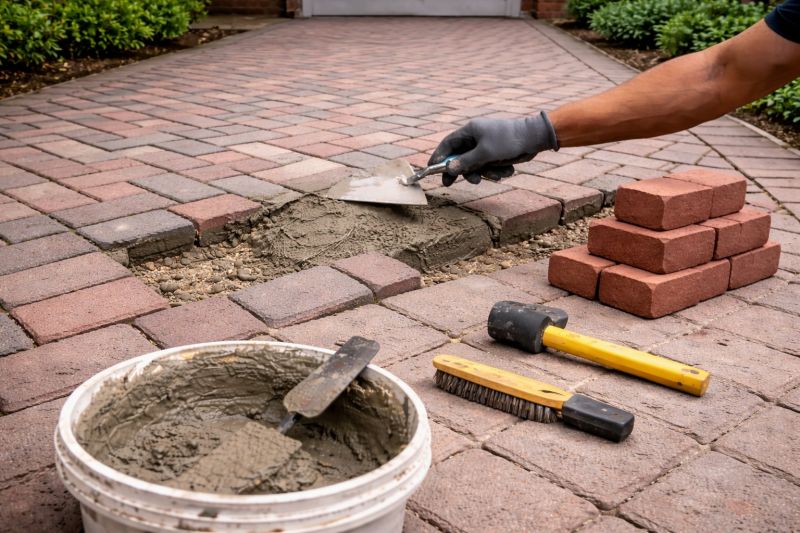 Brick Floor Repair
