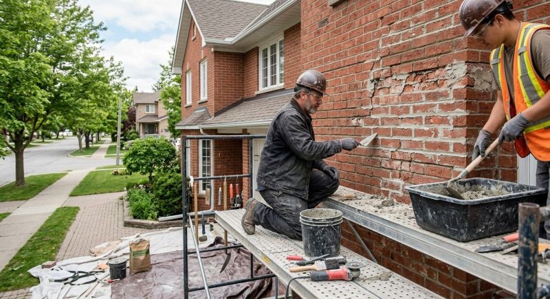 Brick Masonry Repair in Katy, TX