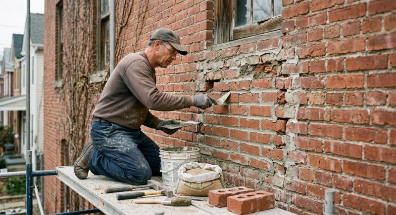 Brick Repair in Houston, TX