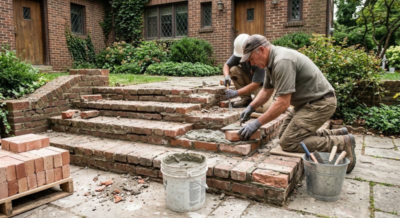 Brick Repair in Katy, TX