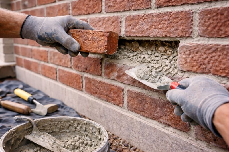 Brick Repair in Rosenberg, TX
