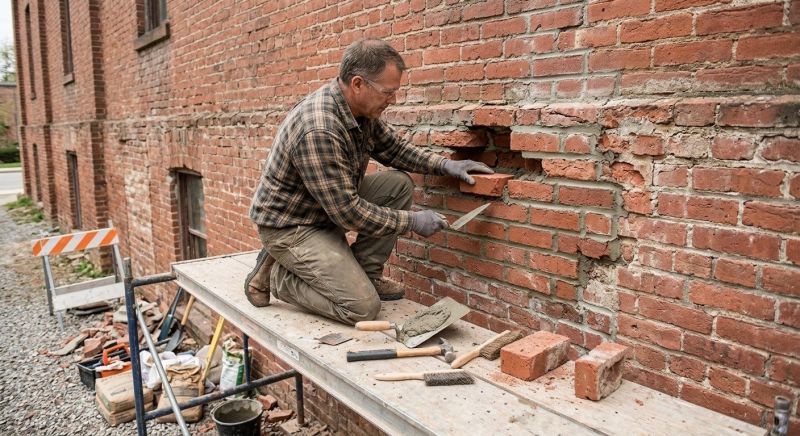 Brick Repair in Spring, TX