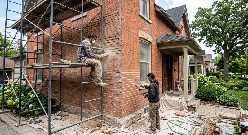 Brick Restoration in Richmond, TX