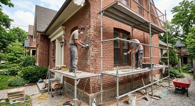 Brick Restoration in Richmond, TX