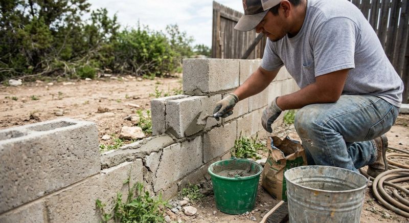 Concrete Block Repair in Houston, TX