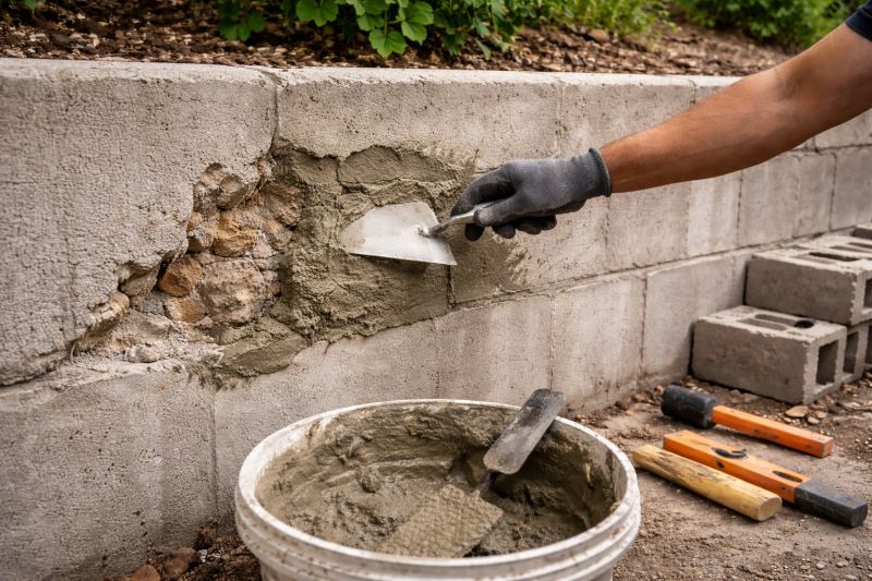 Retaining Wall Repair in Missouri City, TX