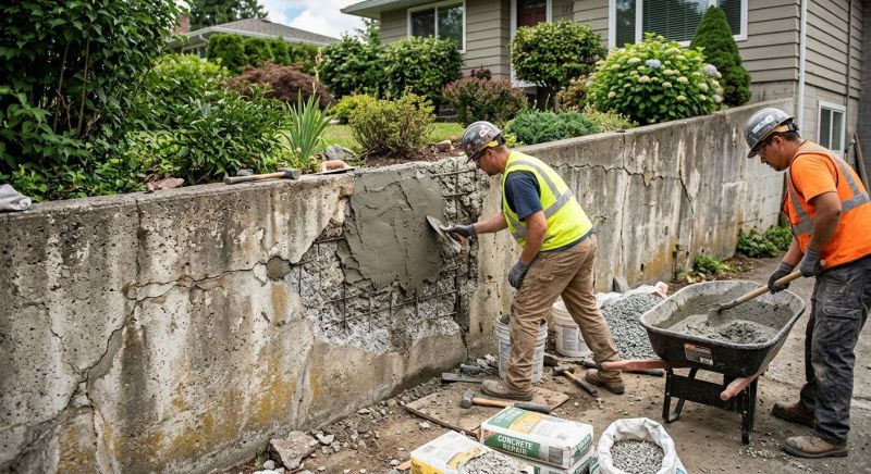 Retaining Wall Repair in Sugar Land, TX