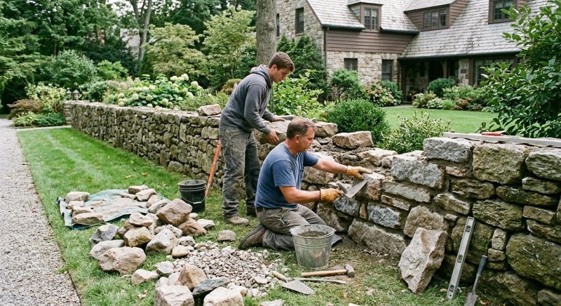 Retaining Wall Repair in Tomball, TX