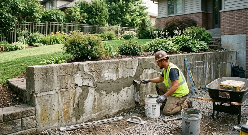 Retaining Wall Repair in Waller, TX