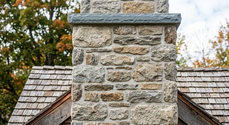 Stone Chimney Installation in Brookshire, TX