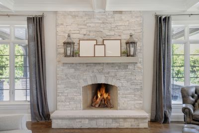 Stone Chimney Installation in Rosenberg, TX