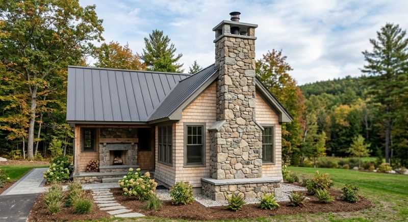 Stone Chimney Installation in Sealy, TX