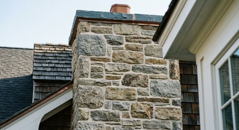 Stone Chimney Installation in Simonton, TX