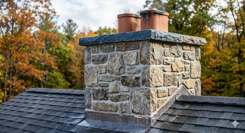 Stone Chimney Installation in Stafford, TX