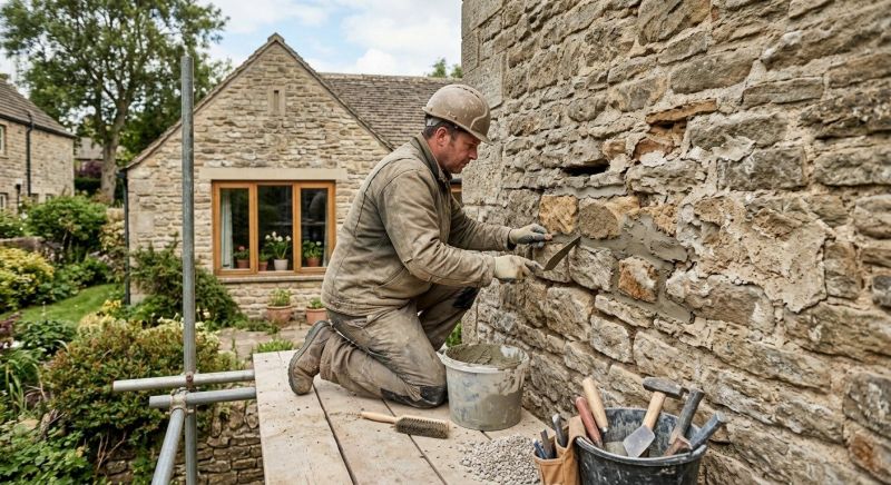 Stone Masonry Repair in Beasley, TX