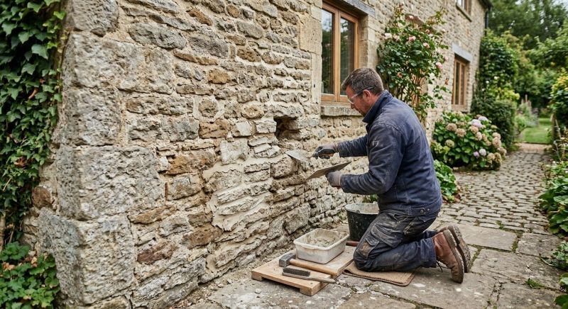 Stone Masonry Repair in Sealy, TX