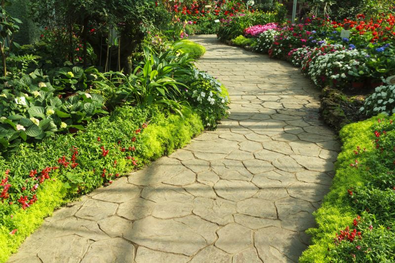 Stone Walkway Repair in Katy, TX