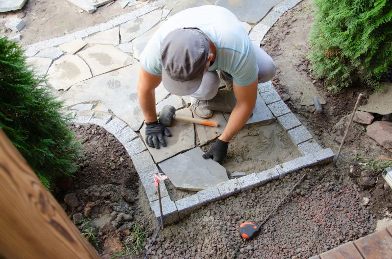 Stonework Installation in Cypress, TX