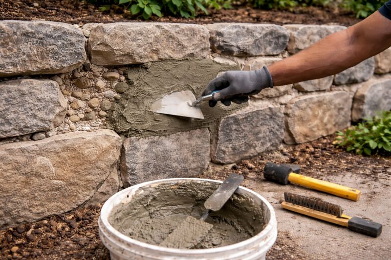 Stonework Repair in Wallis, TX